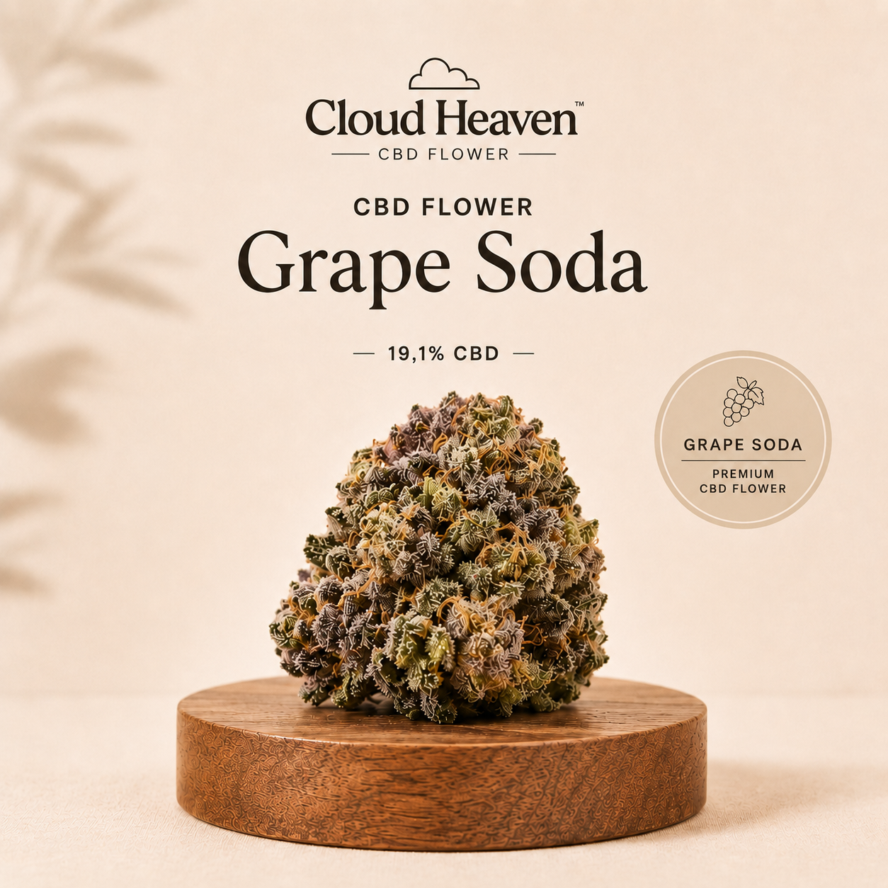 Cloud Heaven CBD Blüten Grape Soda